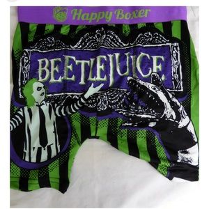 Mens beetlejuice boxer and socks set XL